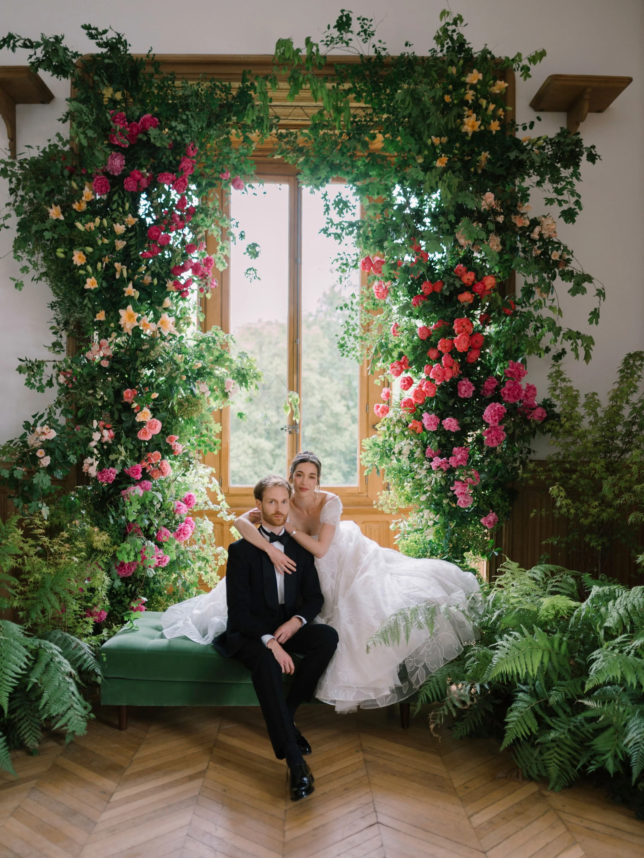 Colour and Scale in a Garden-Led Floral Installation