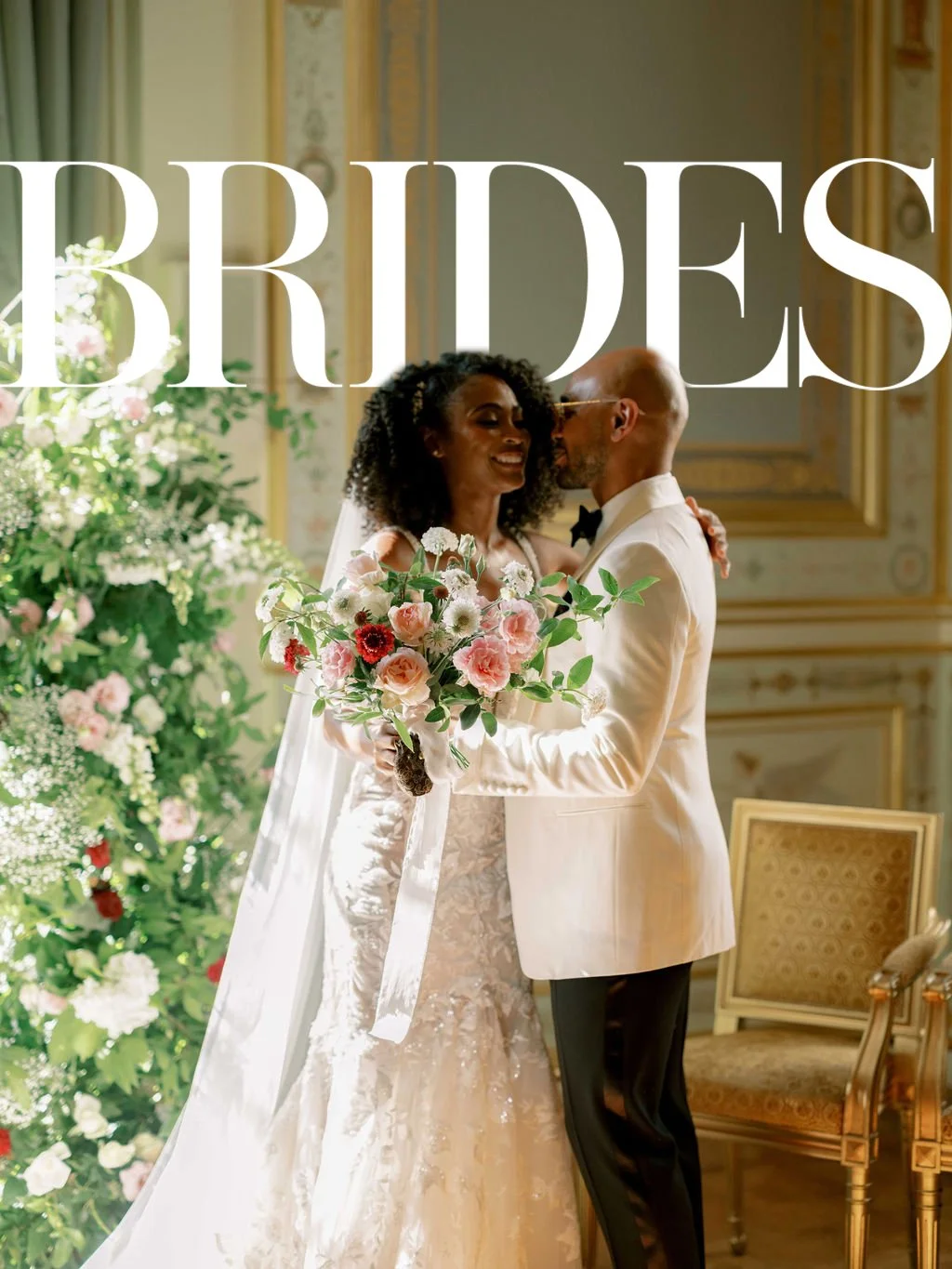Floral Design for a Brides Wedding at the Shangri-La Paris
