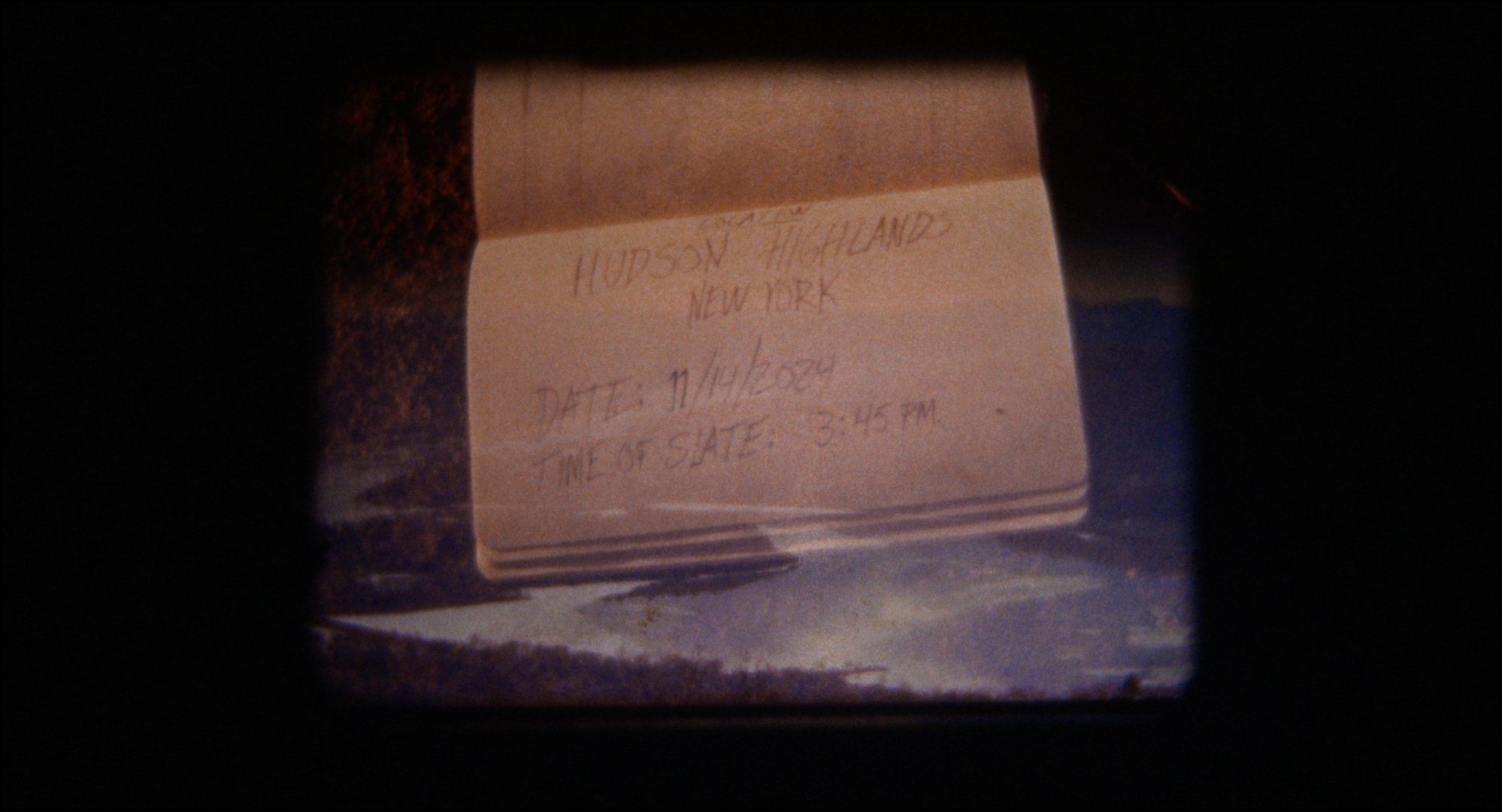 'It's Only Make Believe' Dir. Colin Eckardt. 16mm projected, filmed on Digital.