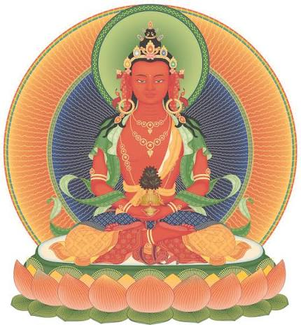 Recitation of the&nbsp; Dharani of Buddha of infinite life wisdom and merit - Amitayus Buddha