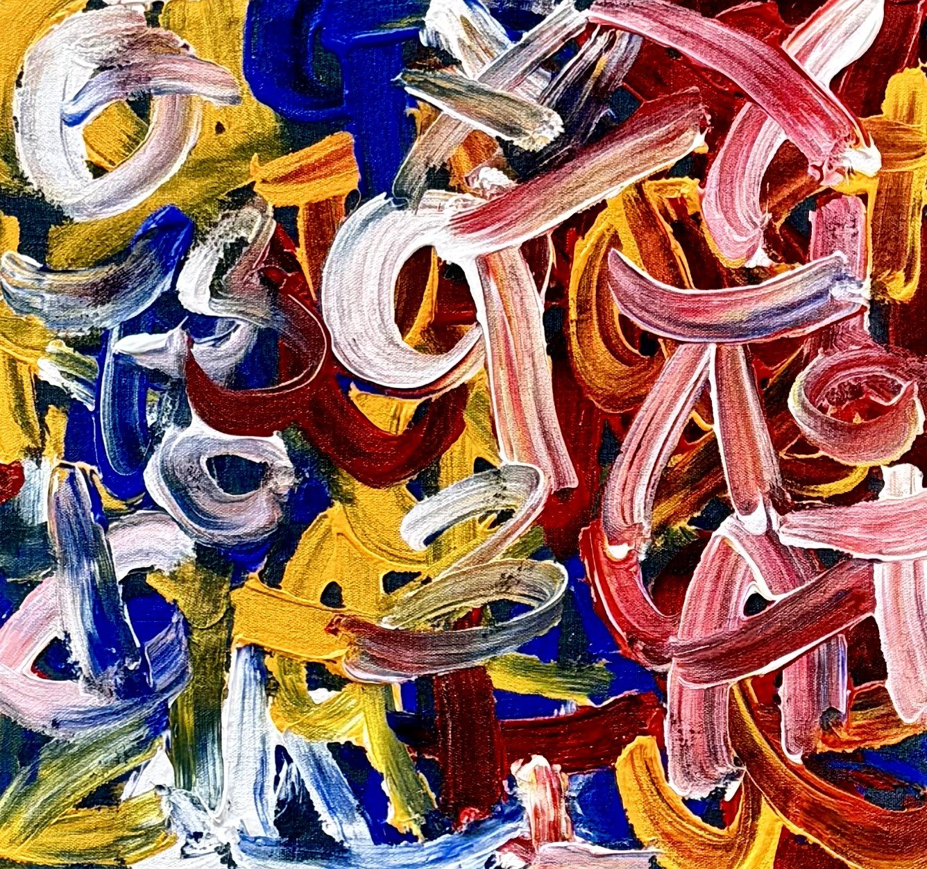JULY 22nd, 2026. Acrylic paint on Canvas - 40x40cm