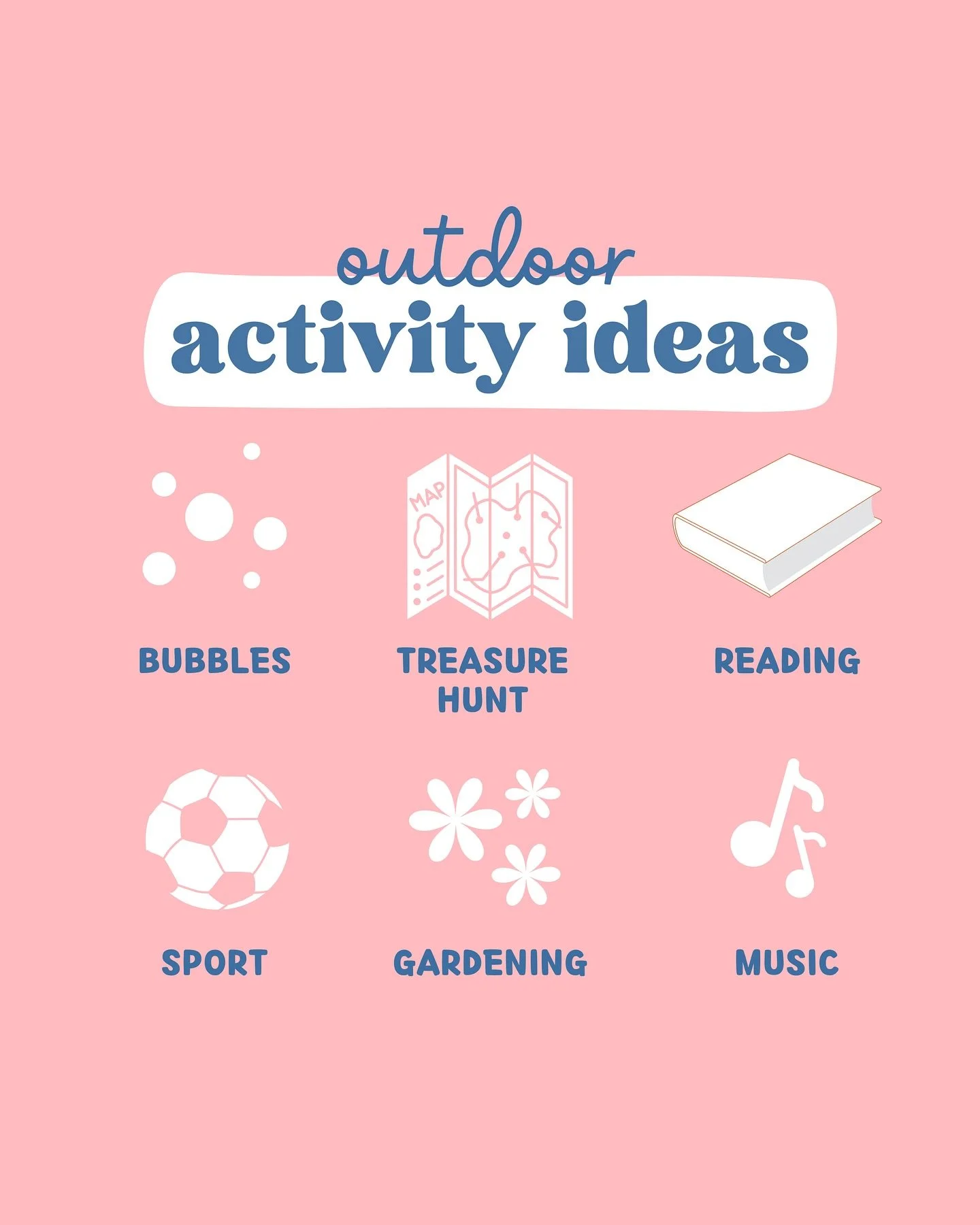 Outdoor fun? We have plenty of ideas!

At Mini Seeds, we value free play, contact with nature, and moments that stimulate development with affection and creativity. ☀️

Simple and meaningful activities like:
🫧 Soap bubbles
🗺️ Treasure hunt
📚 Readi