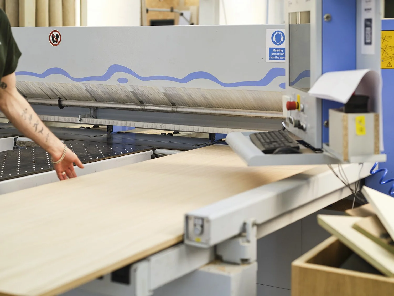 Workshop Machinery - Homag Beamsaw