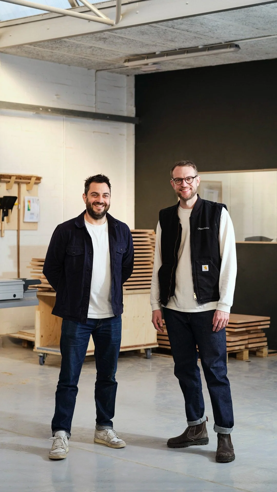 George and Simon founders of Benchspace