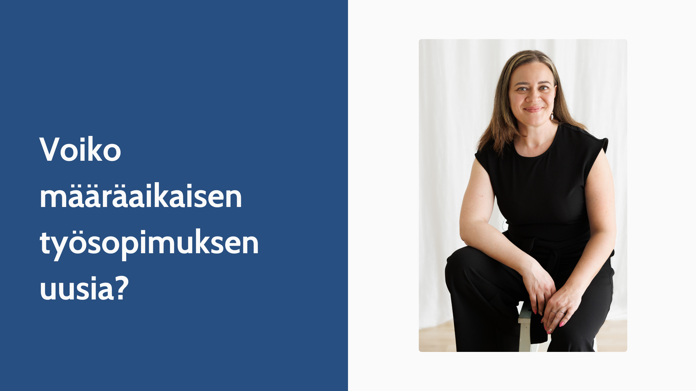 Voiko määräaikaisen työsopimuksen uusia?