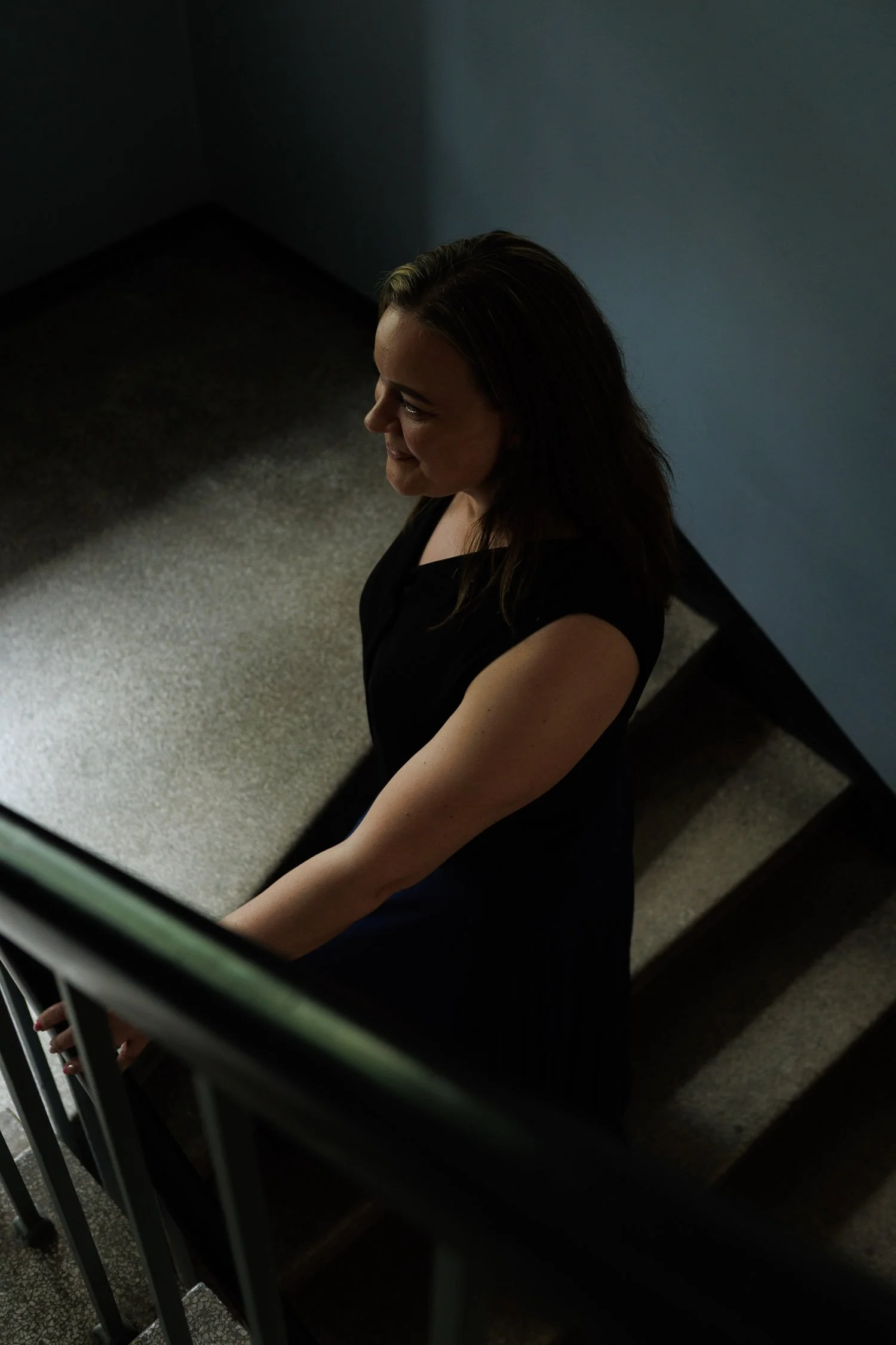 HR-asiantuntija Minna Fagerlund nousee portaita