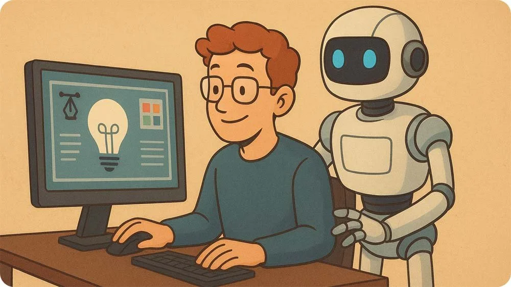 Warum künstliche Intelligenz Kreativität nicht ersetzt, sondern erweitert 👾