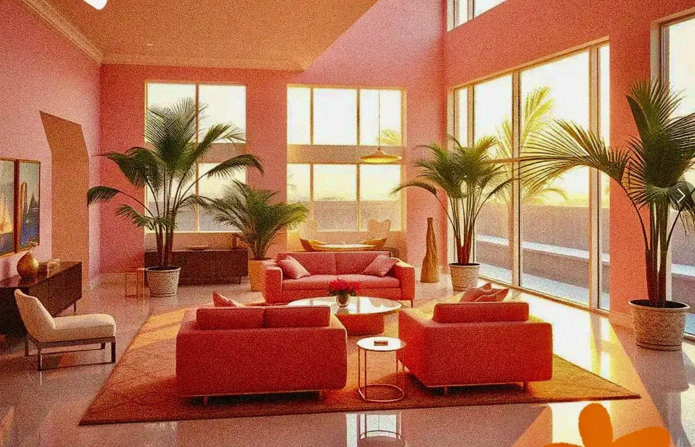 THE VIBE: 1980S MIAMI CHIC (PEACH EDITION)
