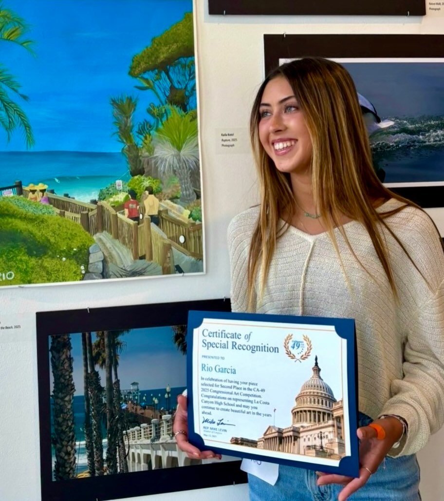 Meet Rio Garcia, one of this year&rsquo;s talented Encinitas Arts Alive banner artists! 

An up- and-coming artist and Encinitas native, Rio is inspired by the ocean and coastal life. Her work captures the spirit of our community and celebrates the b