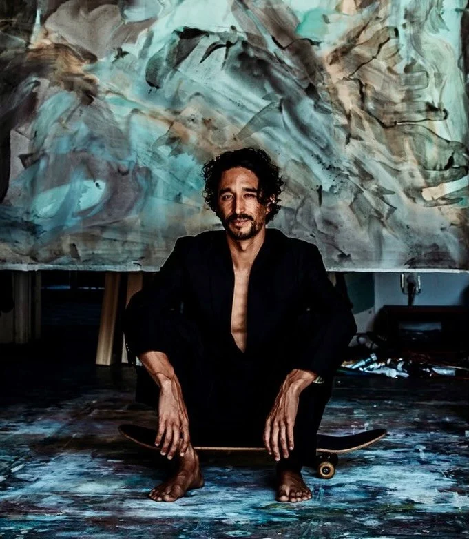 Kori Gabs is an emerging San Diego artist turning raw emotion into striking abstract pieces.

After studying industrial design at the Academy of Art San Francisco, he decided to bring it back to his roots of brush and canvas.

Kori uses mixed media a