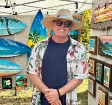 We are stoked to feature Roger Chandler as one of this year&rsquo;s featured Encinitas Arts Alive banner artists!

A surfer, adventurer, and bohemian dreamer, Roger brings the spirit of endless summers and epic waves to life through his vibrant artwo