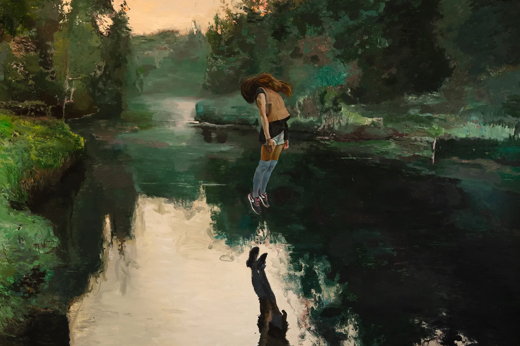 "Si vuelo, mi reflejo se hunde", Íñigo Navarro