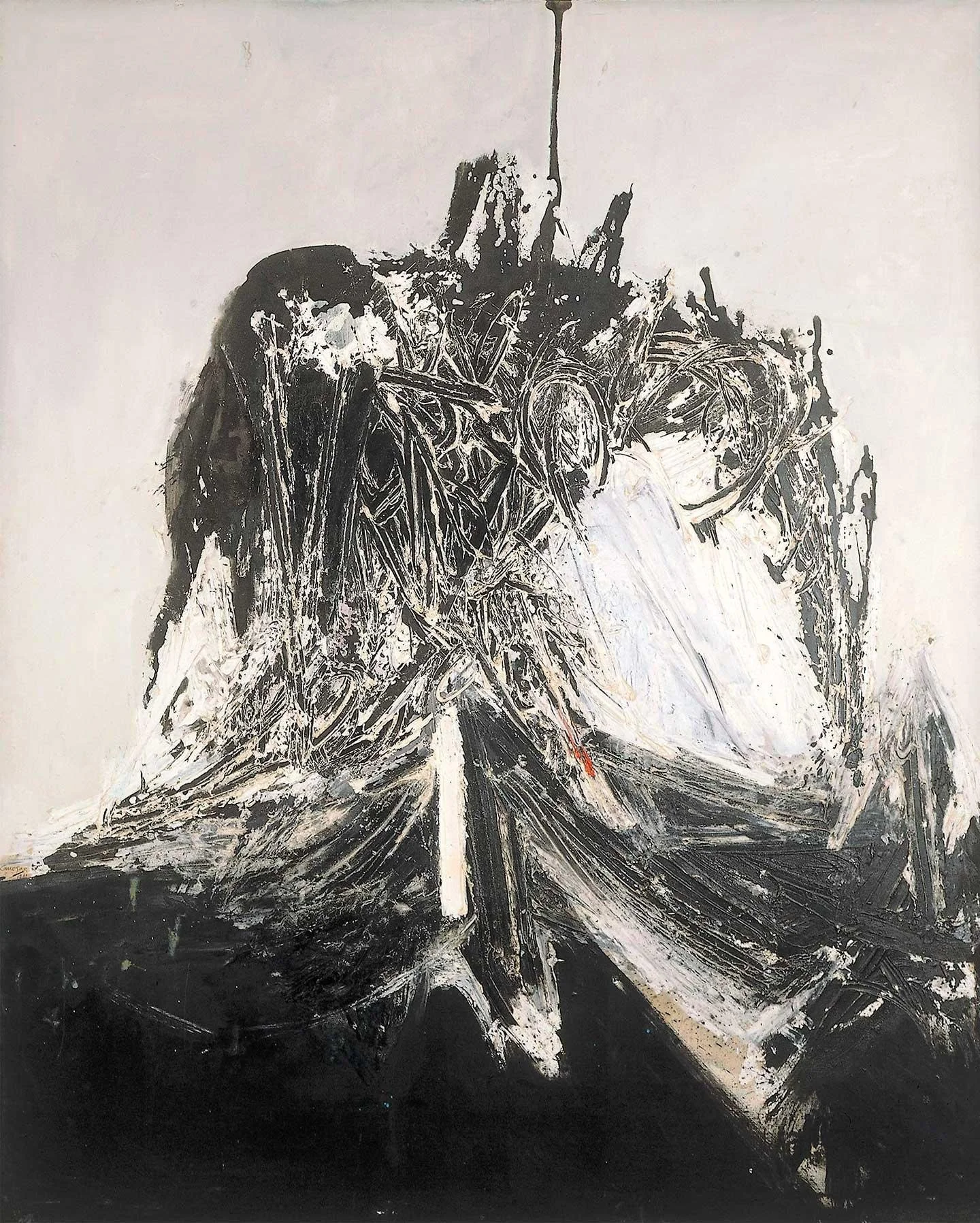 Toledo, Rafael Canogar, 1960. Museo de arte abstracto español, Cuenca