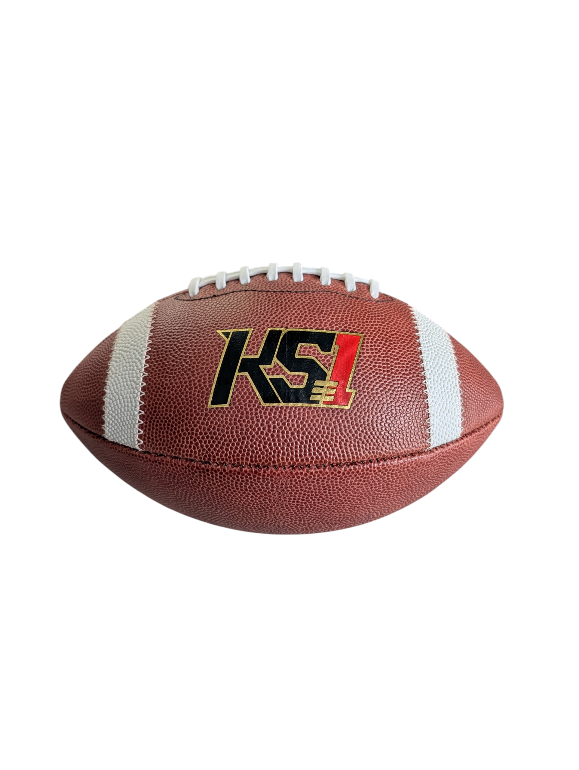 KS1 High School Leather Football, Size 9 (NFHS Certified)