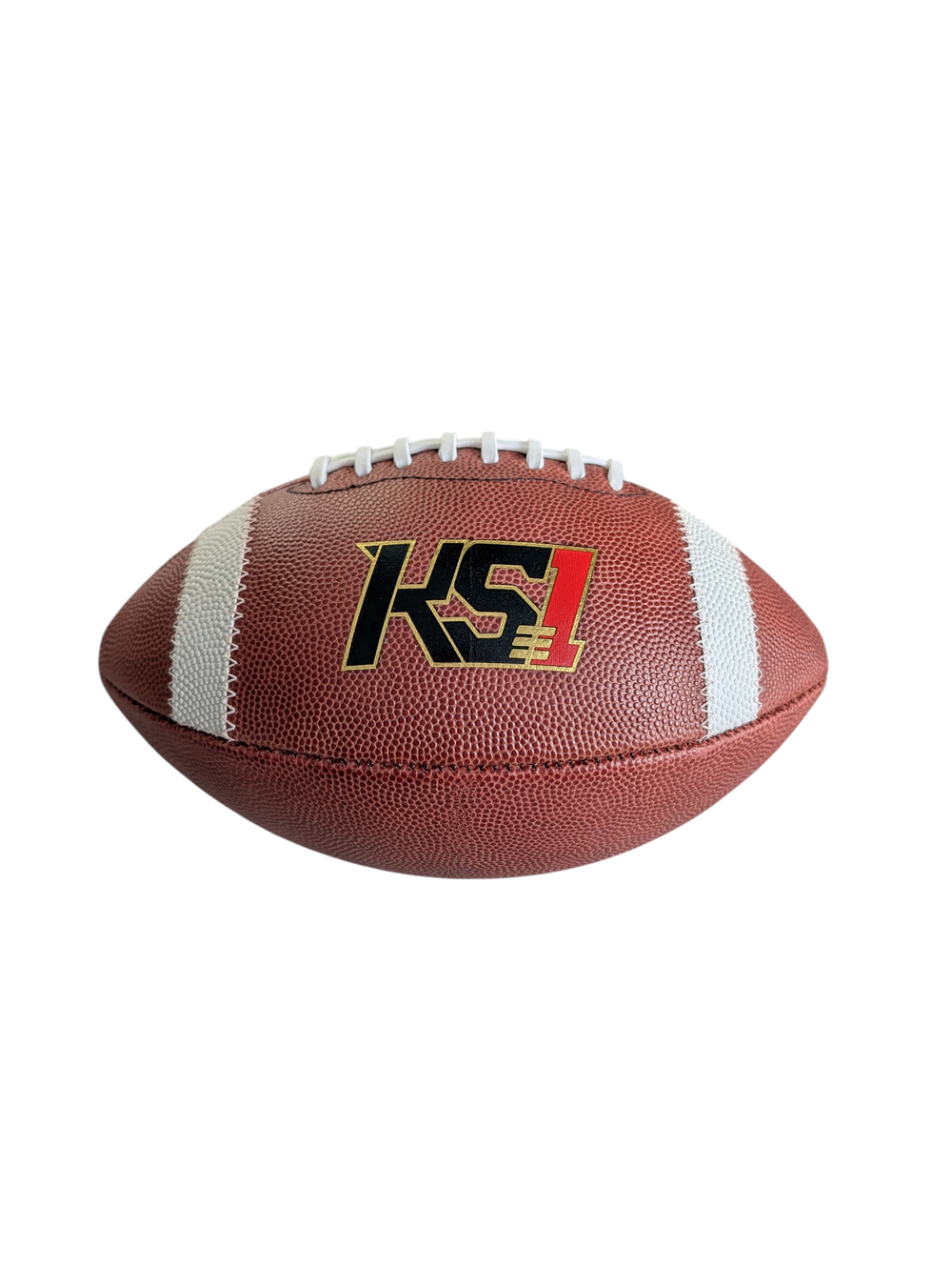 KS1 GameDay Leather Football (NFHS Certified) – Official Size