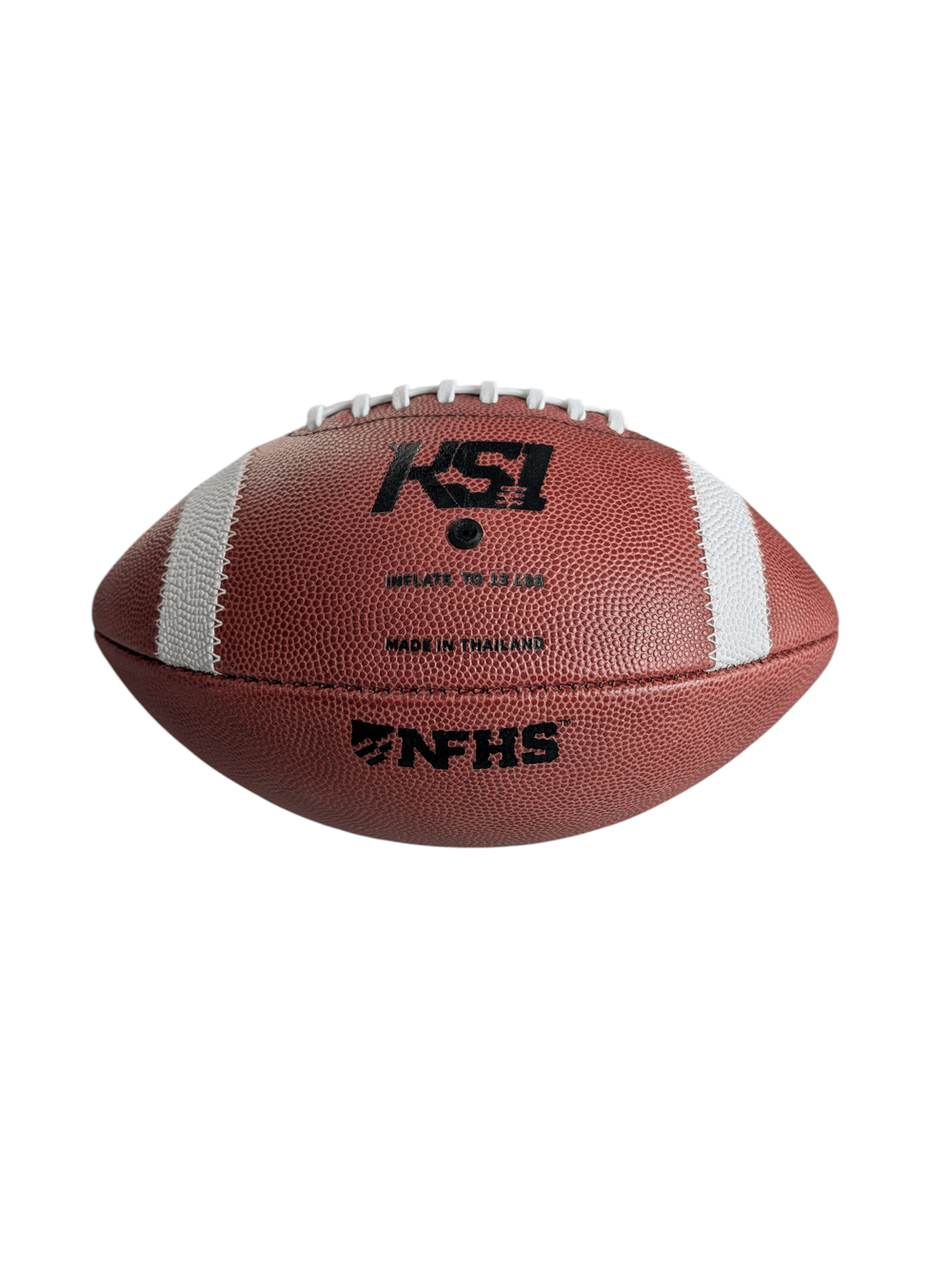 KS1 GameDay Leather Football (NFHS Certified) – Official Size
