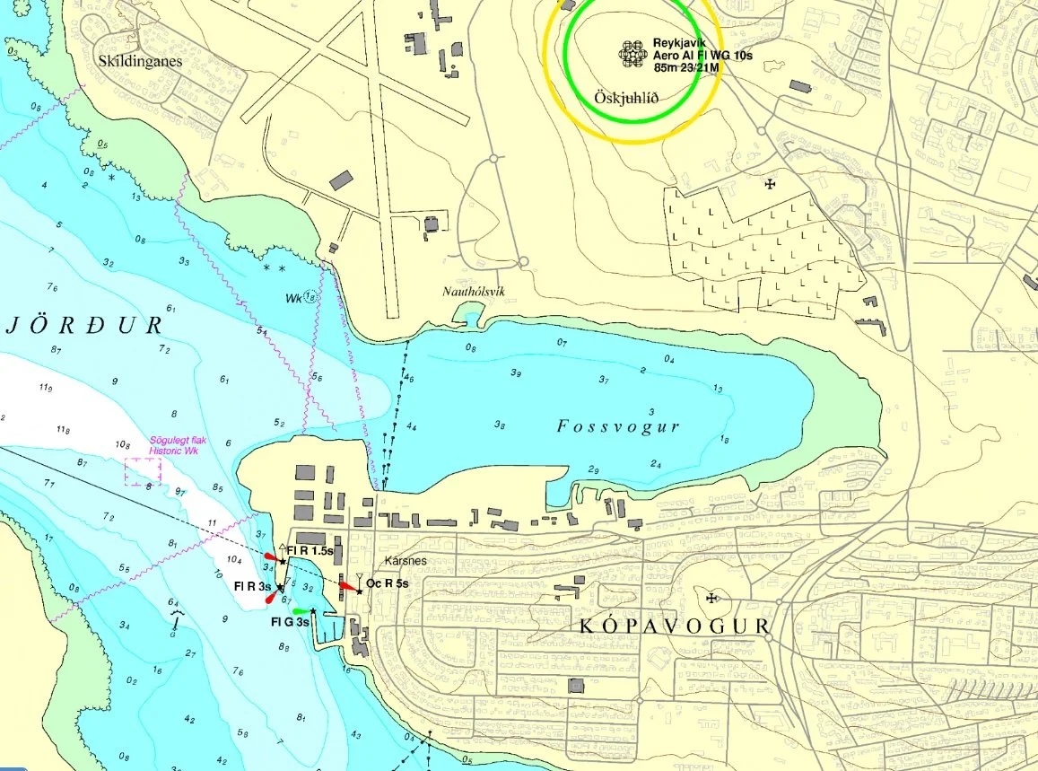 Hópsigling í Nauthólsvík
