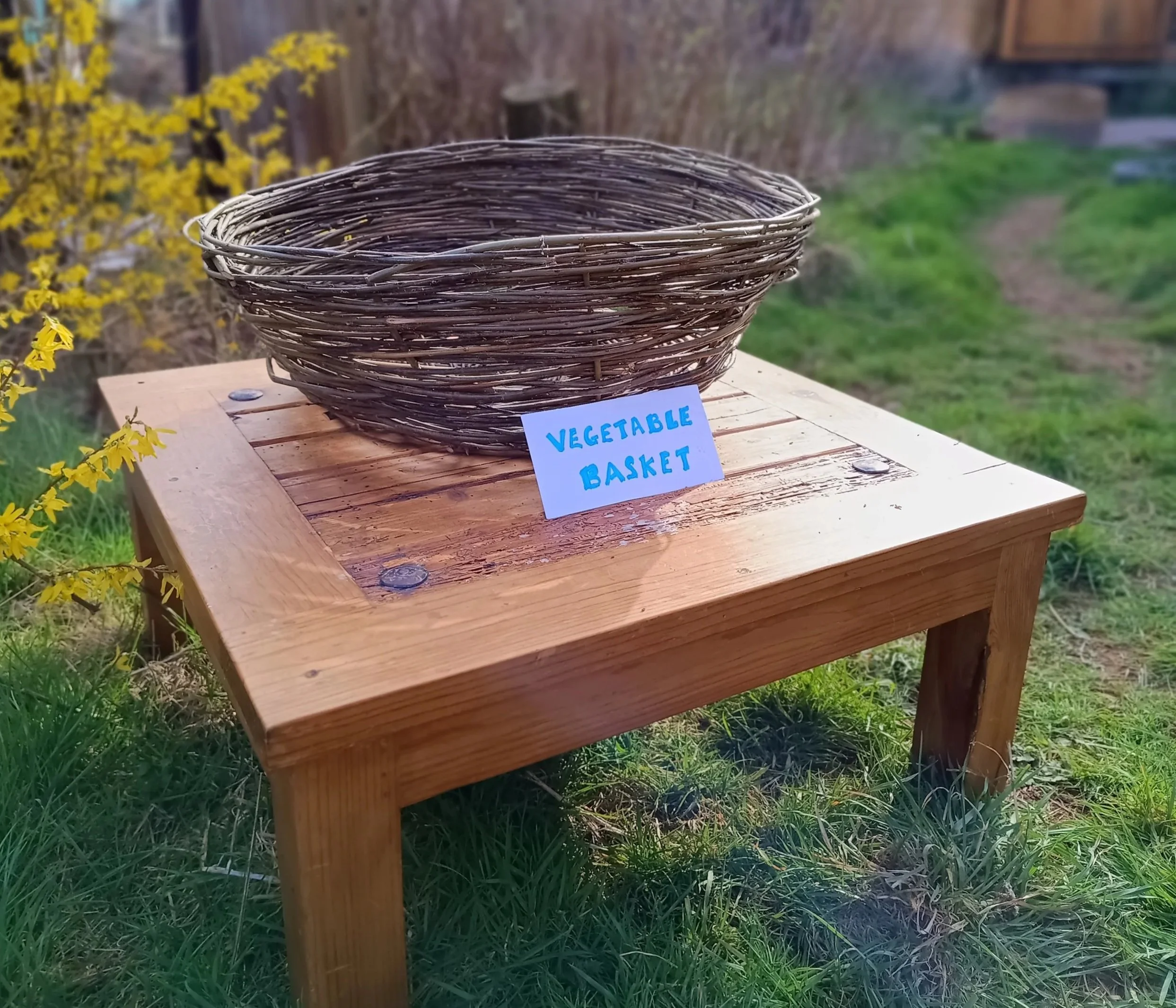 Item 1 - vegetable storage basket £20