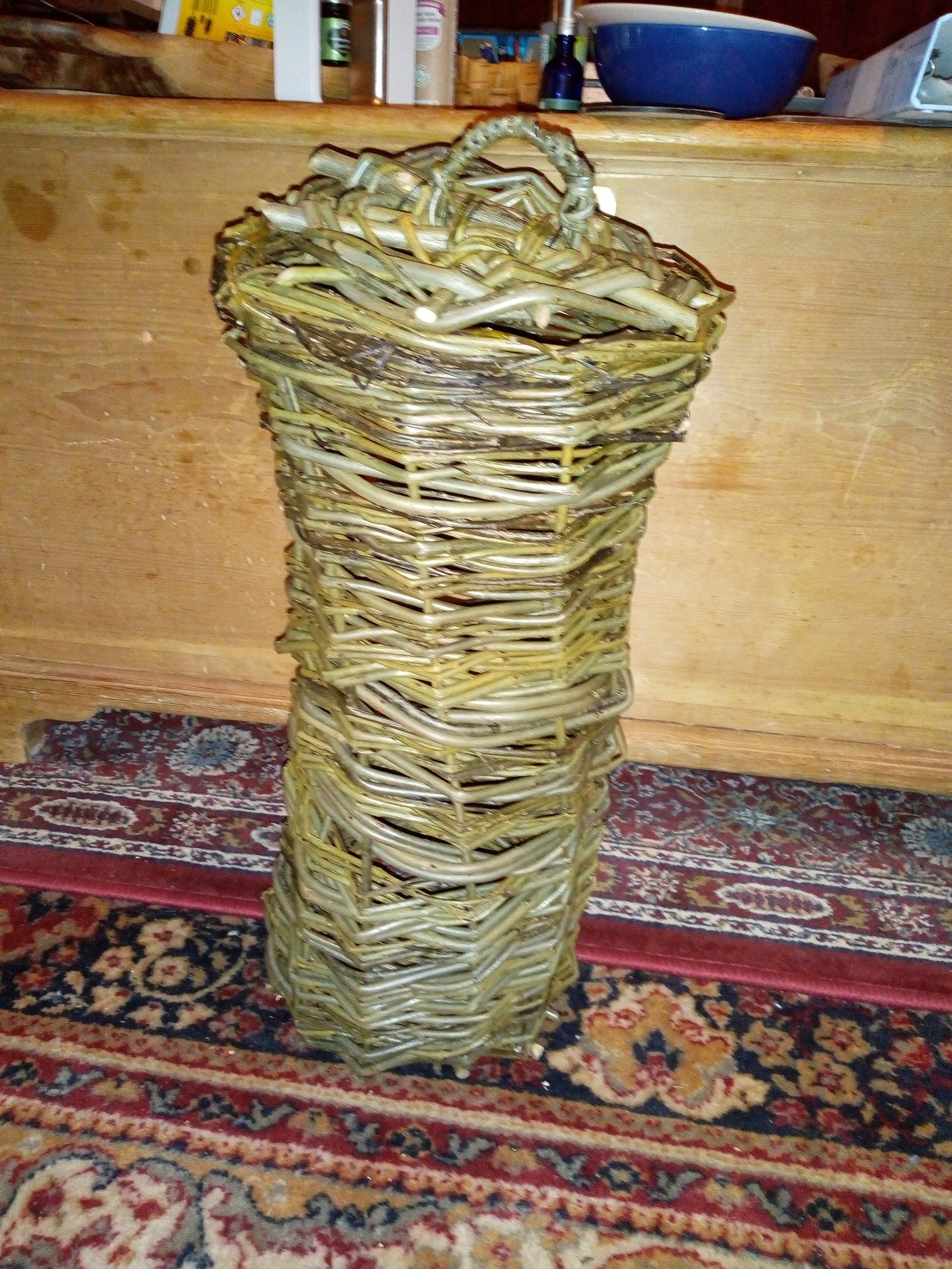 Willow wicker woven basket by awaywithwillow.com
