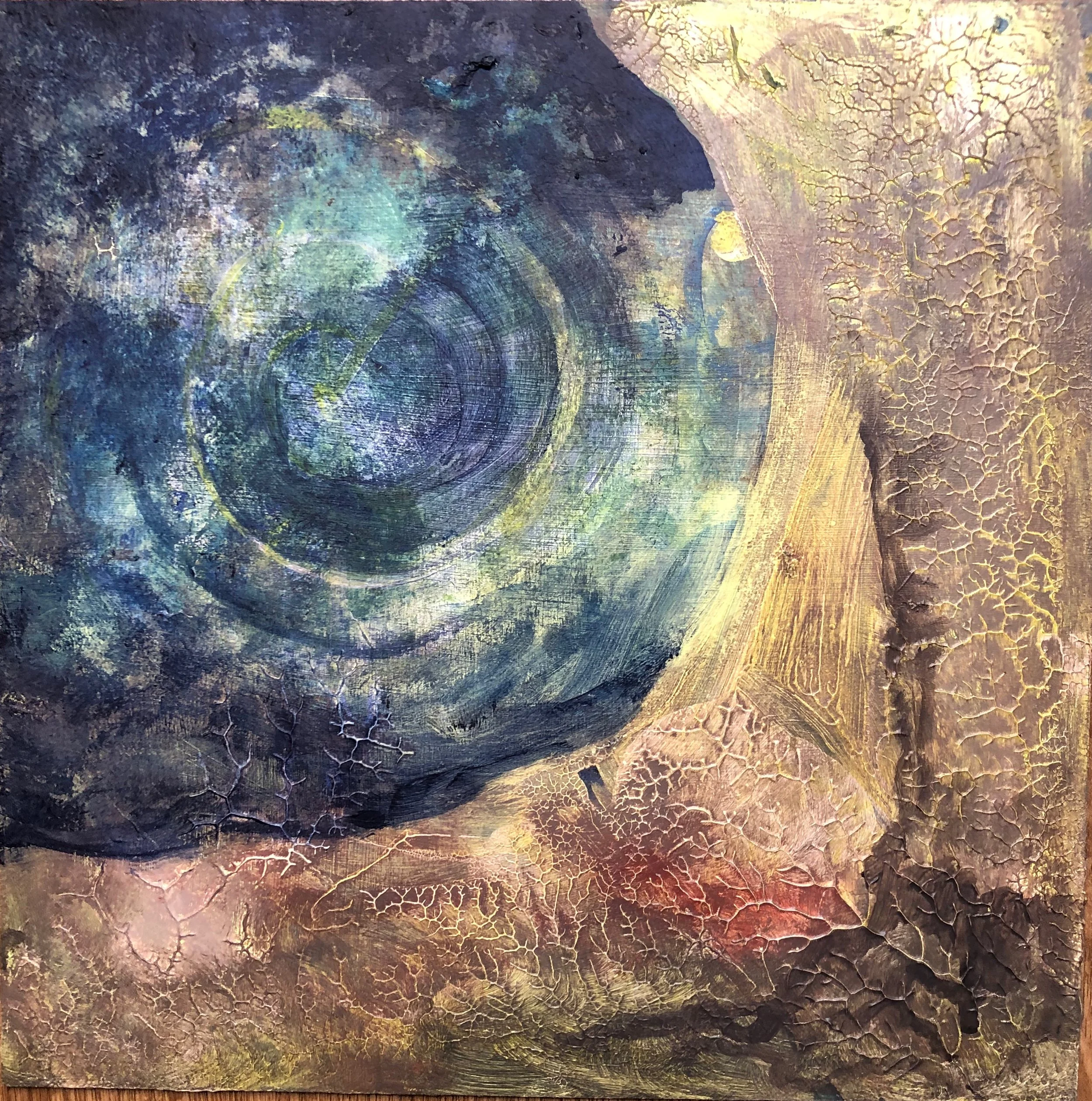 Cosmos (2022)
Acrylic on board | 30 x 30cm (framed) 