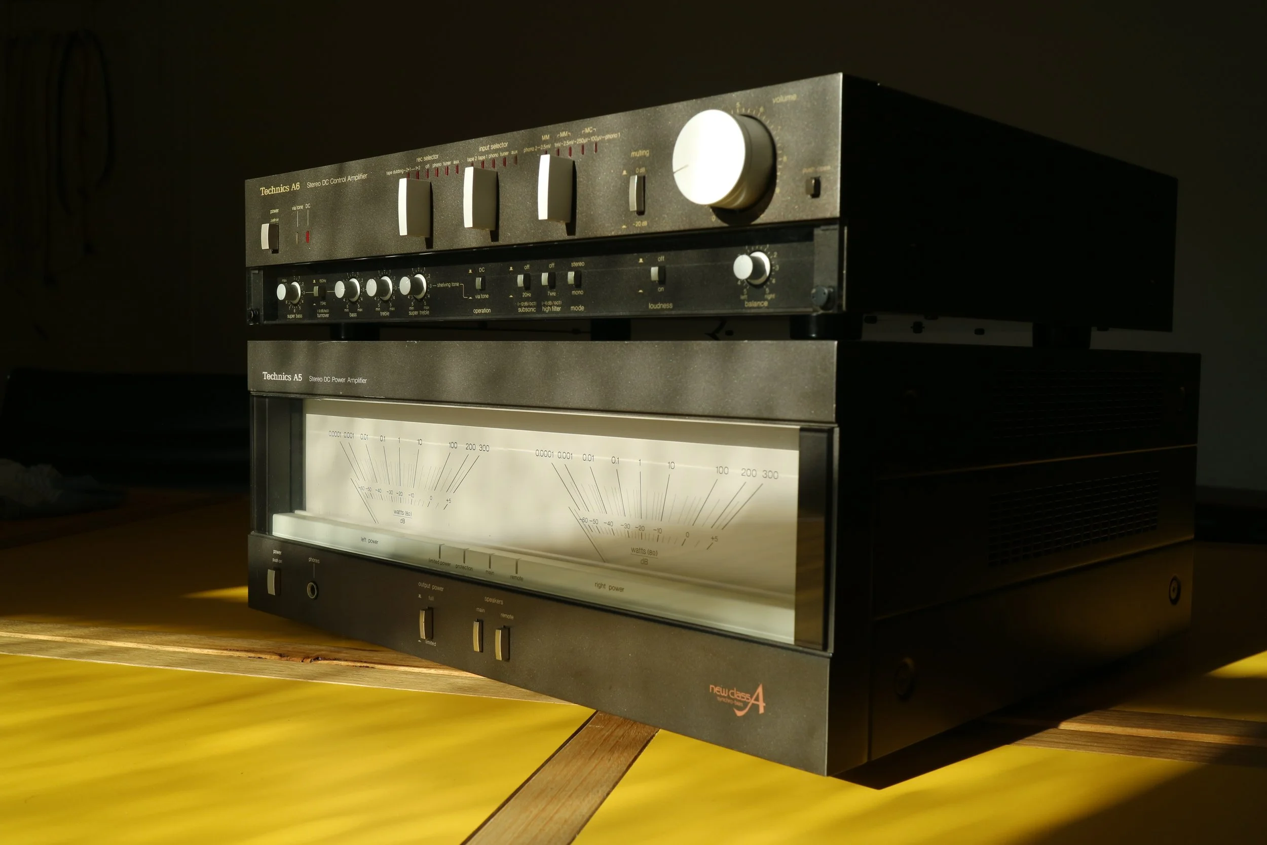Technics SU-A6 + SEA5 Pre + Power Amplifier
