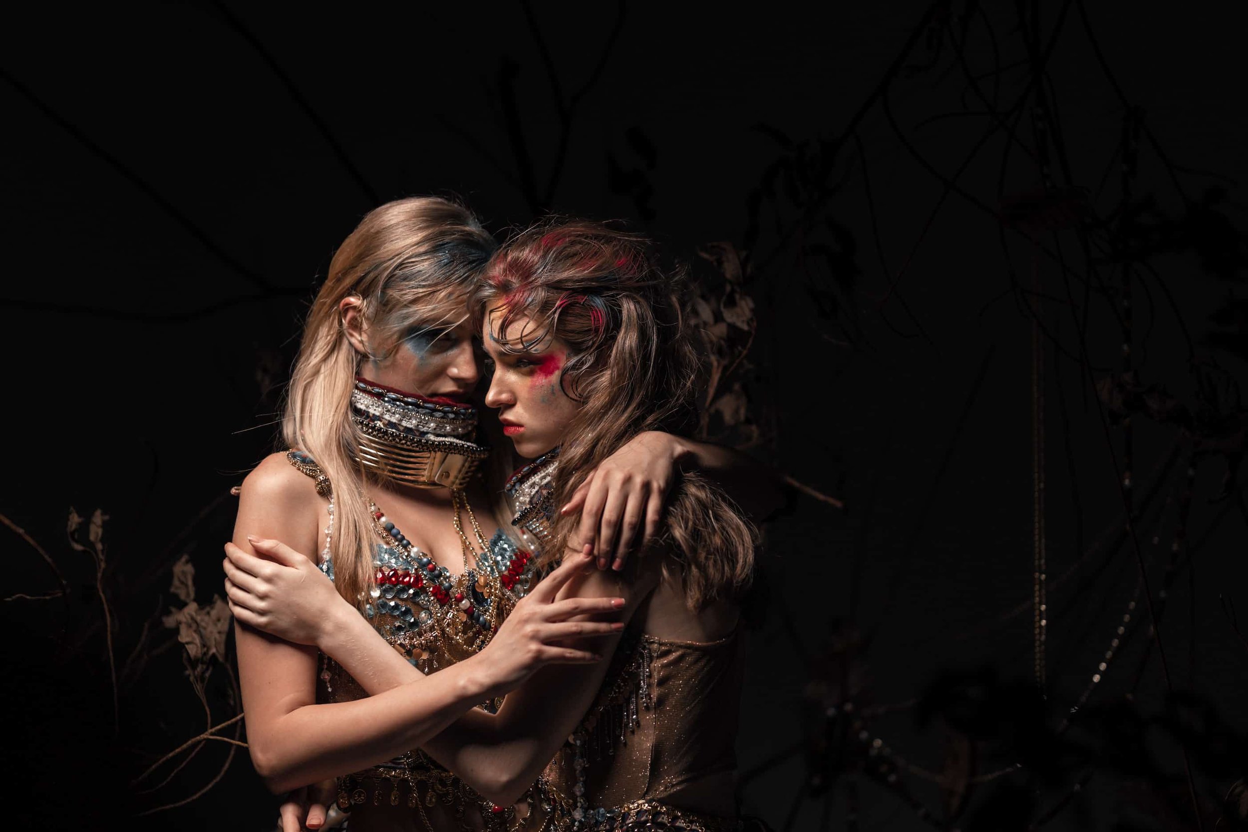 Dramatic portrait shot