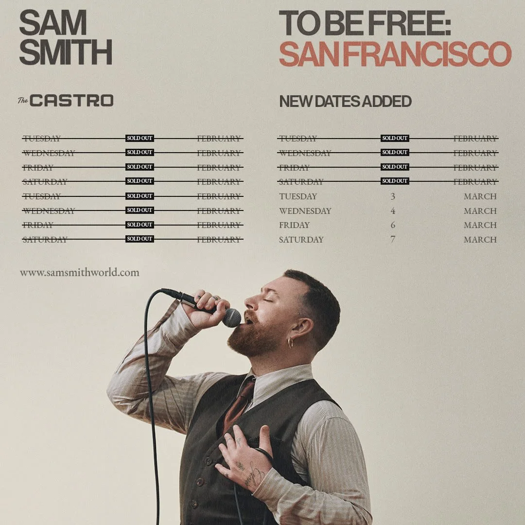 To Be Free: San Francisco  | Sam Smith