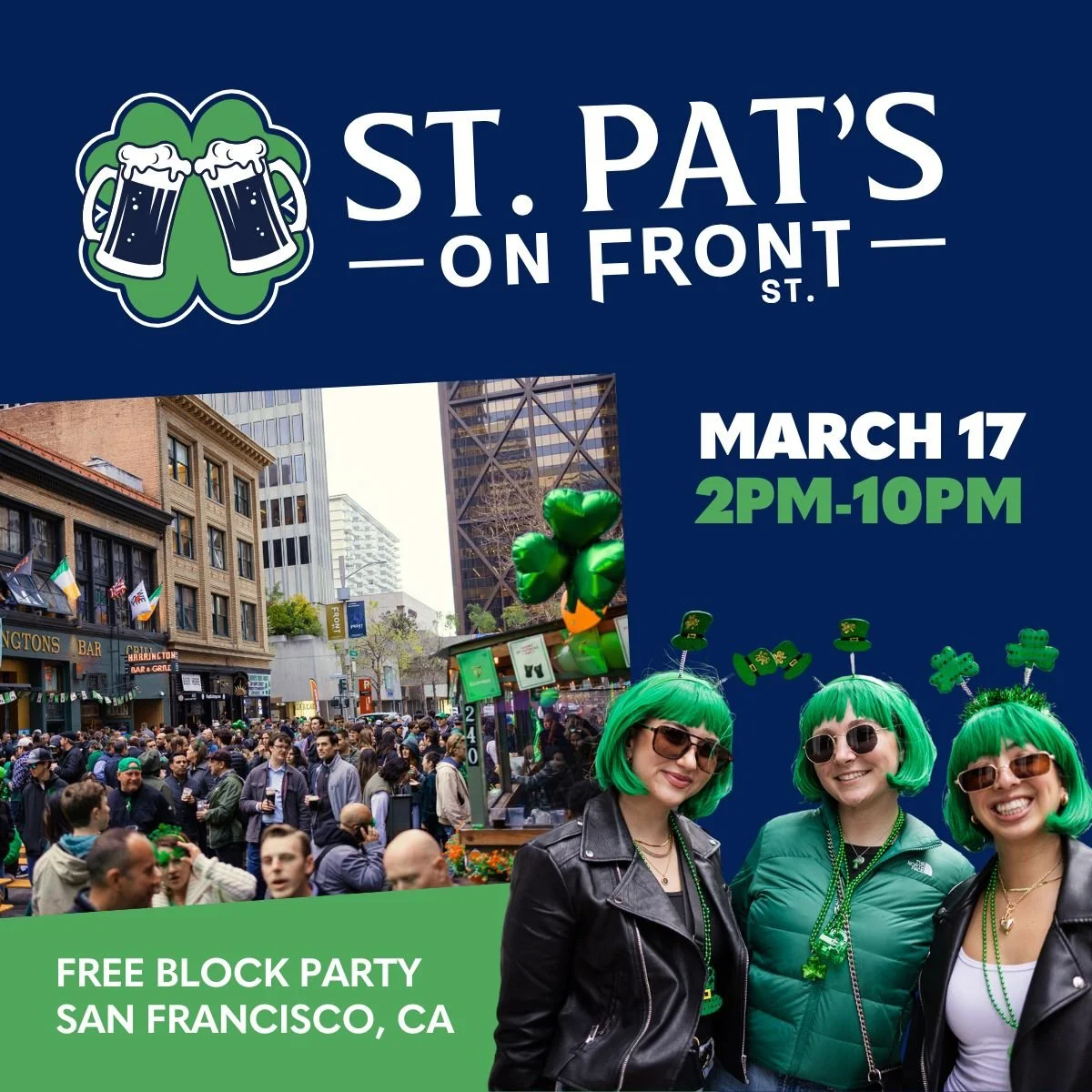 St. Pat’s on Front St.