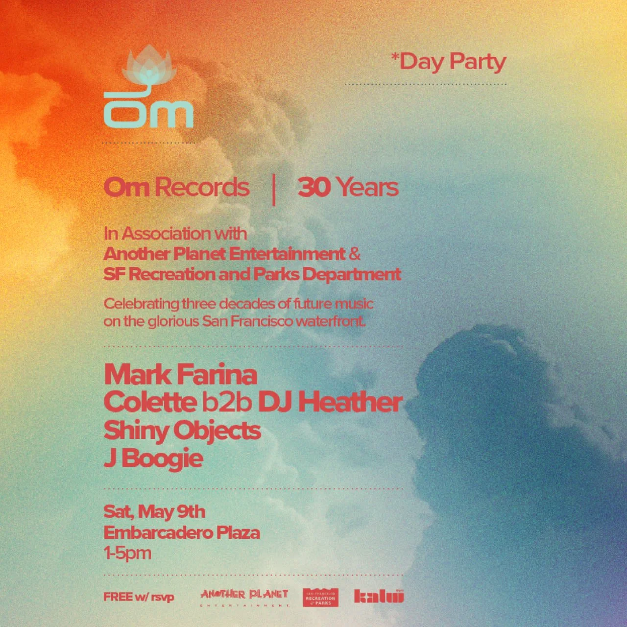 Om Records: 30 Years (Day Party)