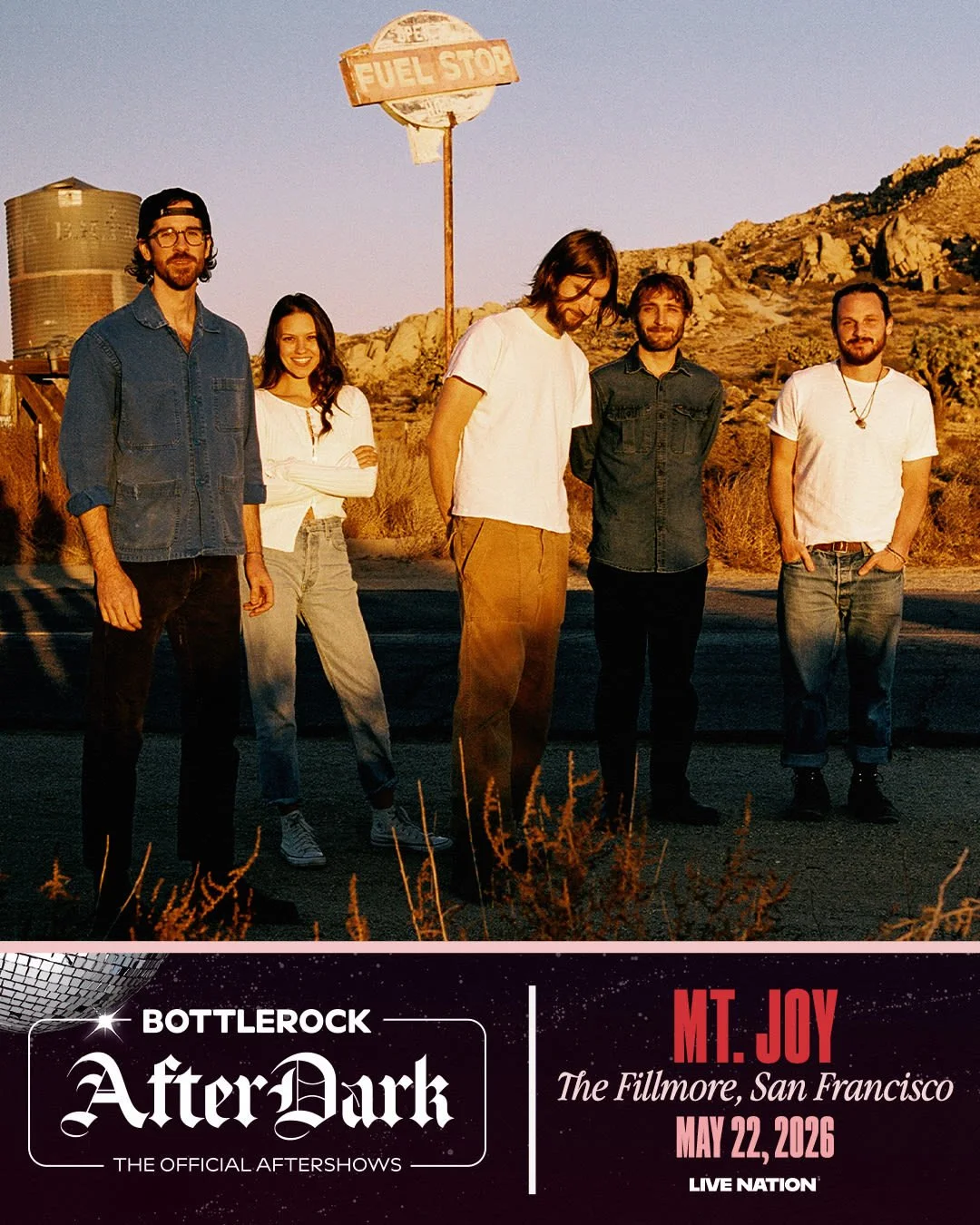 BottleRock After Dark Presents: Celebrating 10 Years Of Mt. Joy