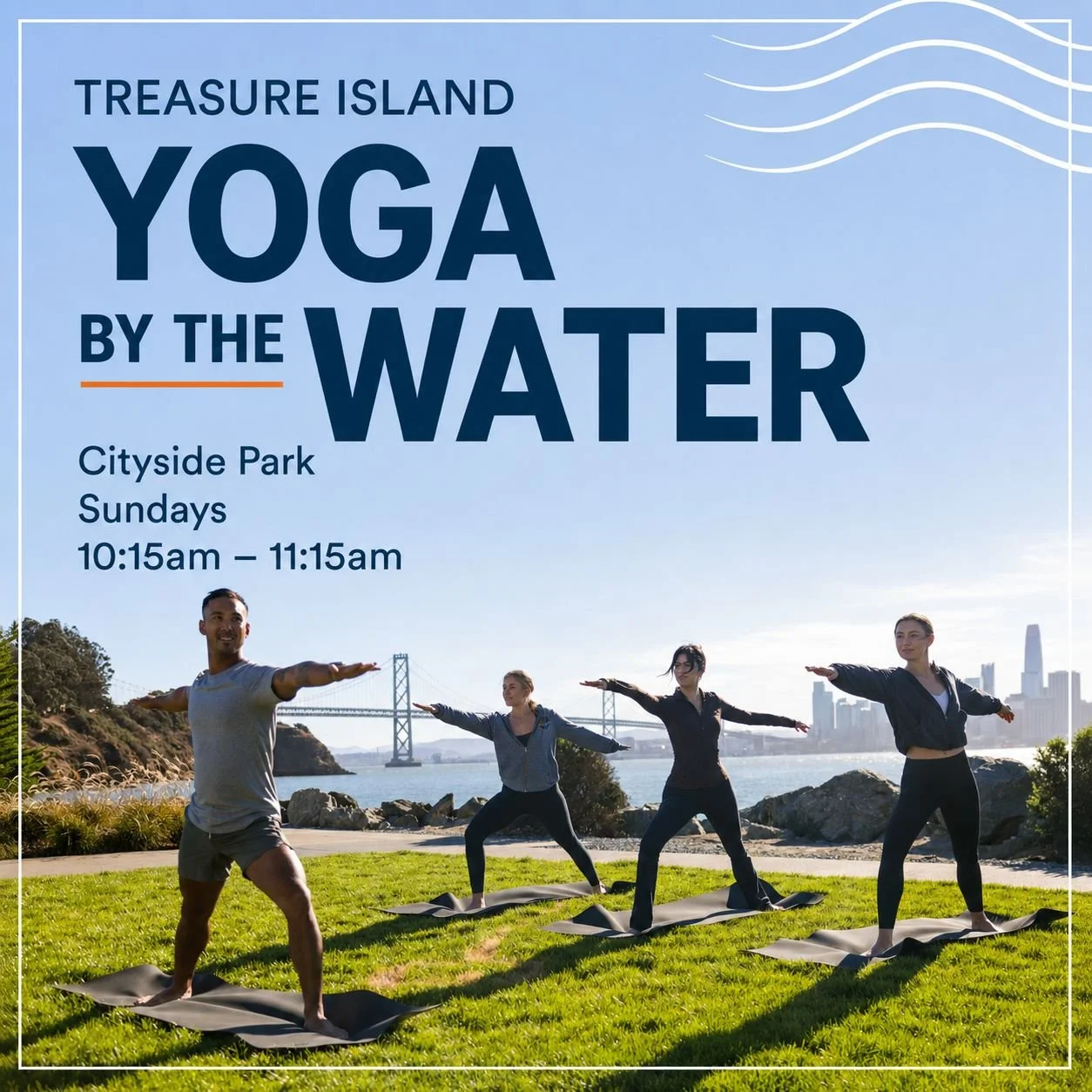 Yoga by the Water on Treasure Island