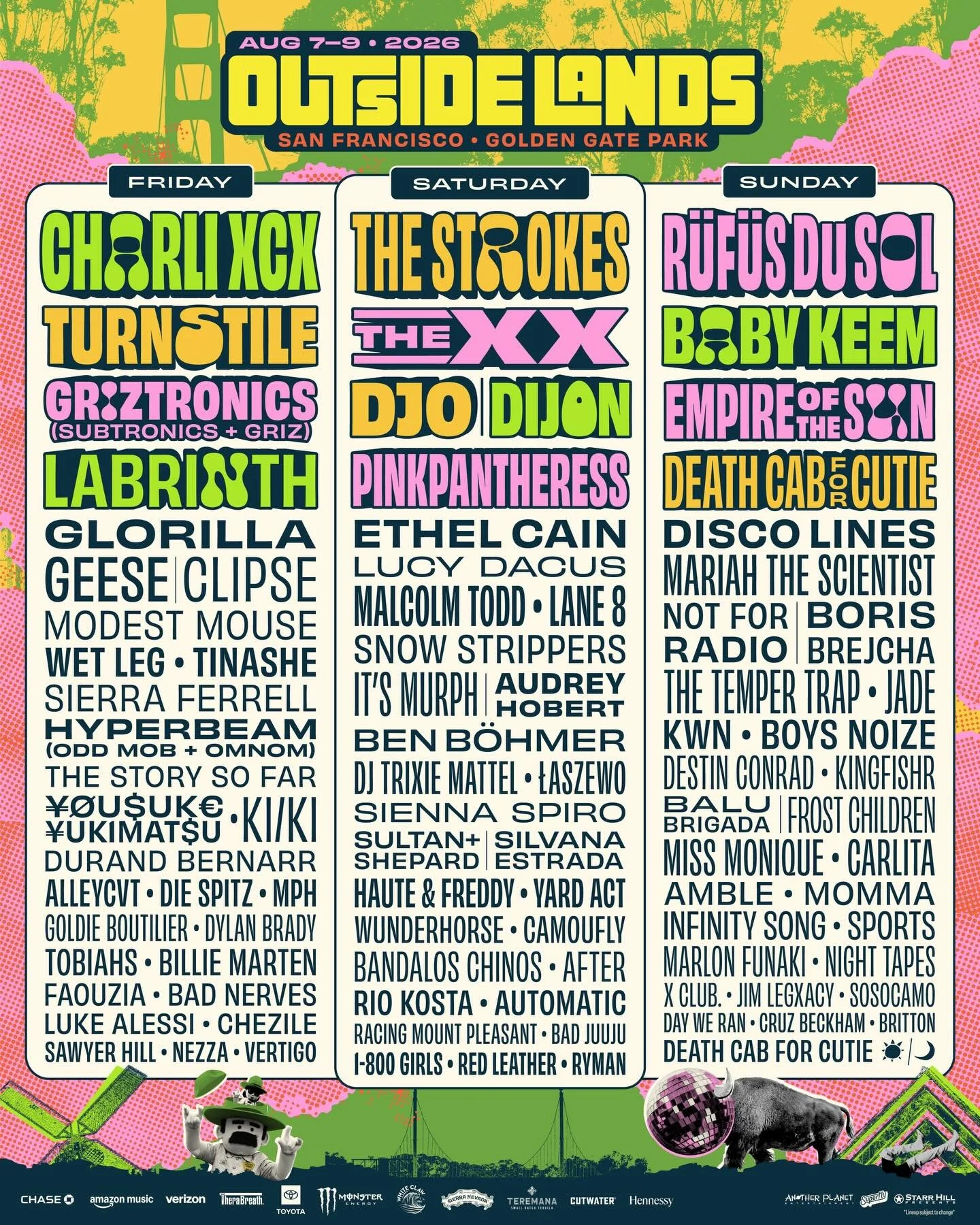 Outside Lands 2026