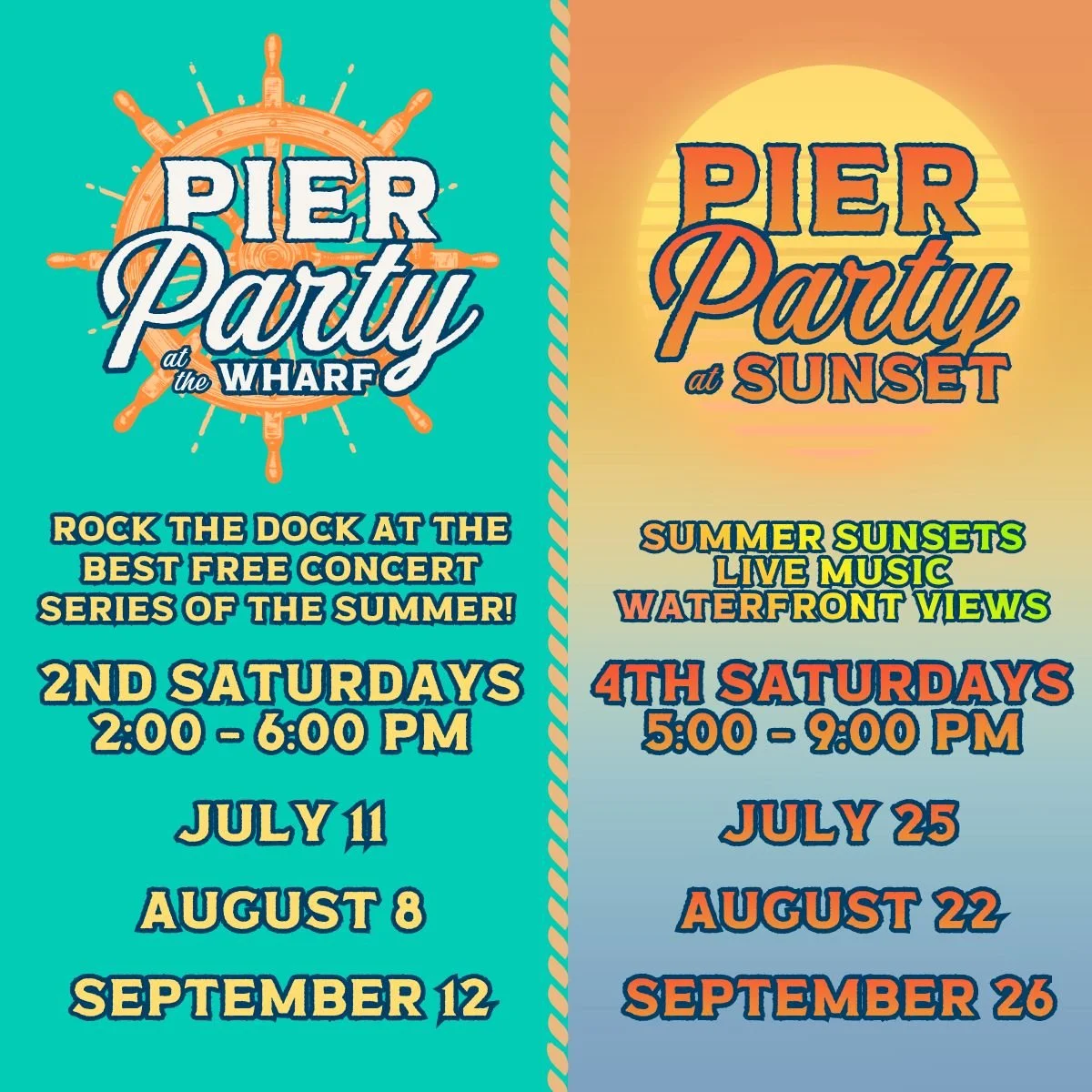 Pier Party at the Wharf