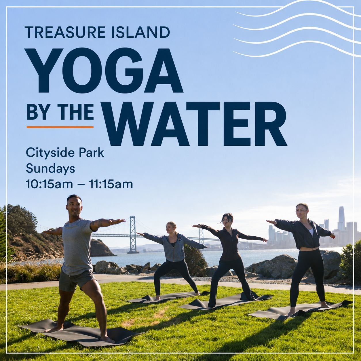 Yoga by the Water on Treasure Island