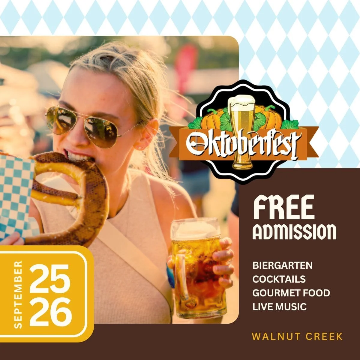 Walnut Creek Downtown Association Presents Walnut Creek Oktoberfest 2026