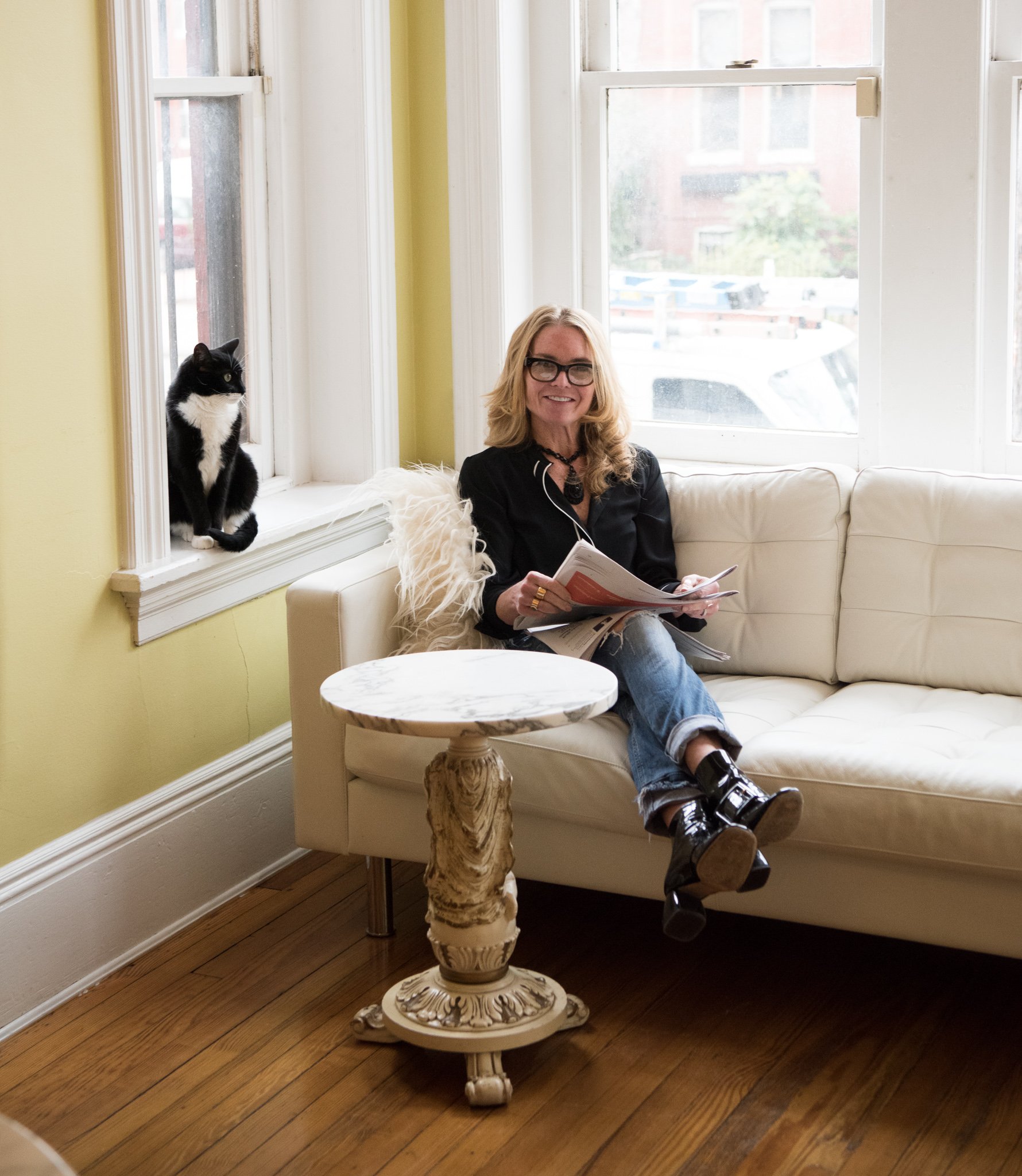 Brightest Young Things - Julie Wolfe: Inside the Artist Studio