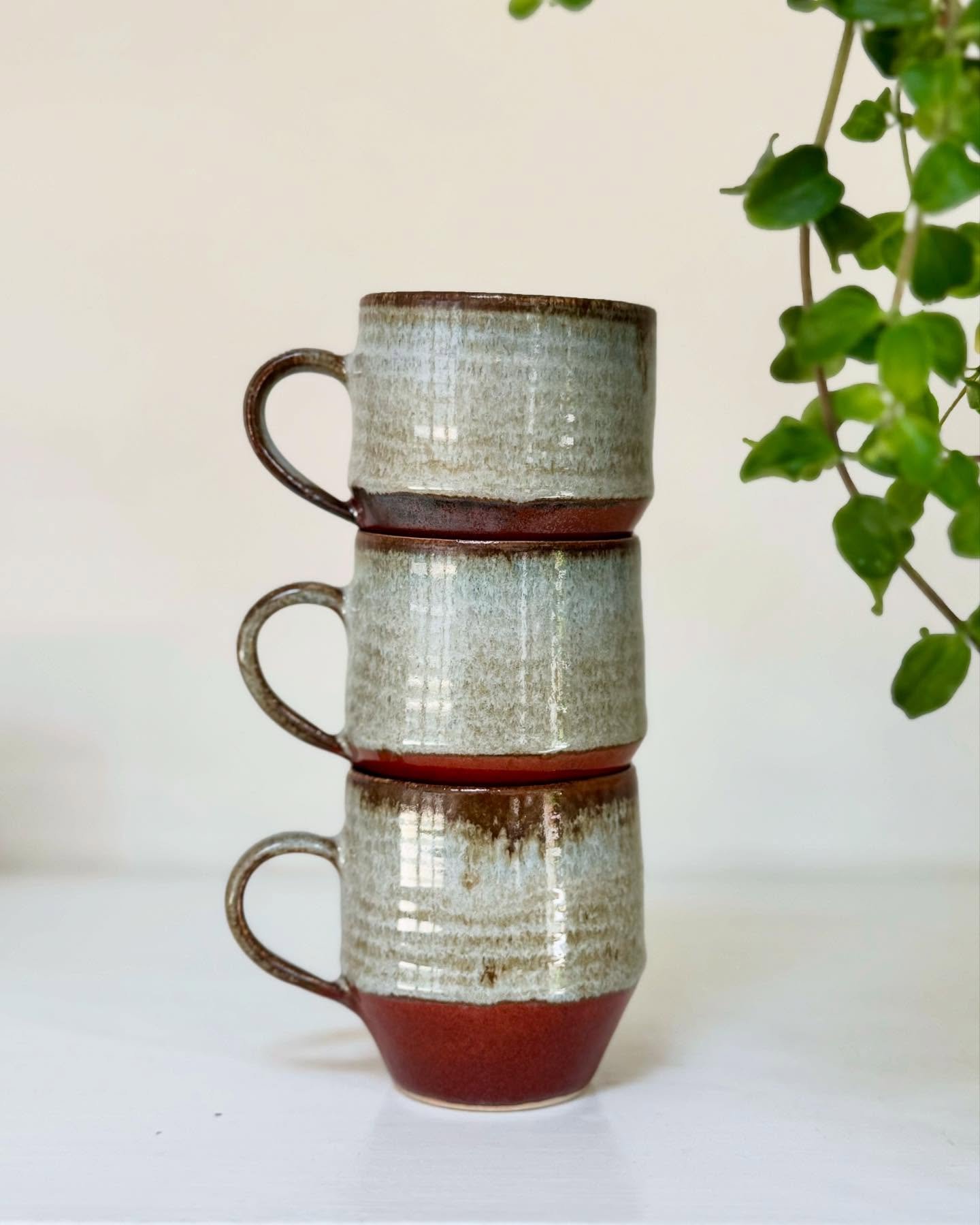 Red & Blue Stoneware Espresso Mugs
I’ll be taking these, along with some more new pieces, to sell at @loamceramics open studios event 16-18th August!
#ceramics #pottery #wheelthrowing