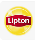 Lipton logo with yellow background and red text.