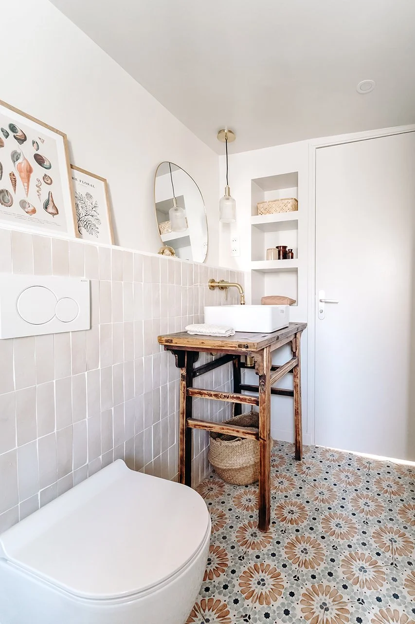 renovation totale d'une petite salle de bain