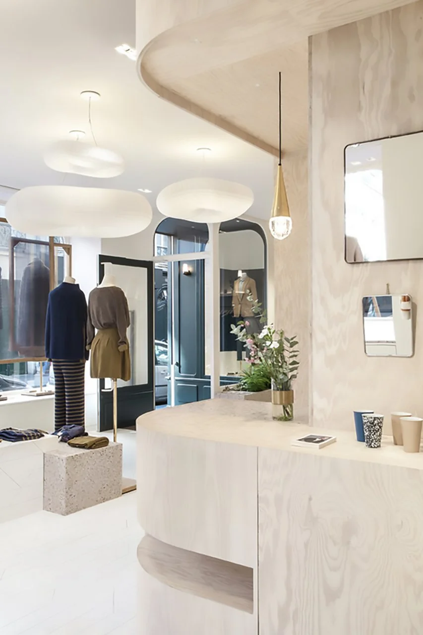 agencement sur-mesure boutique