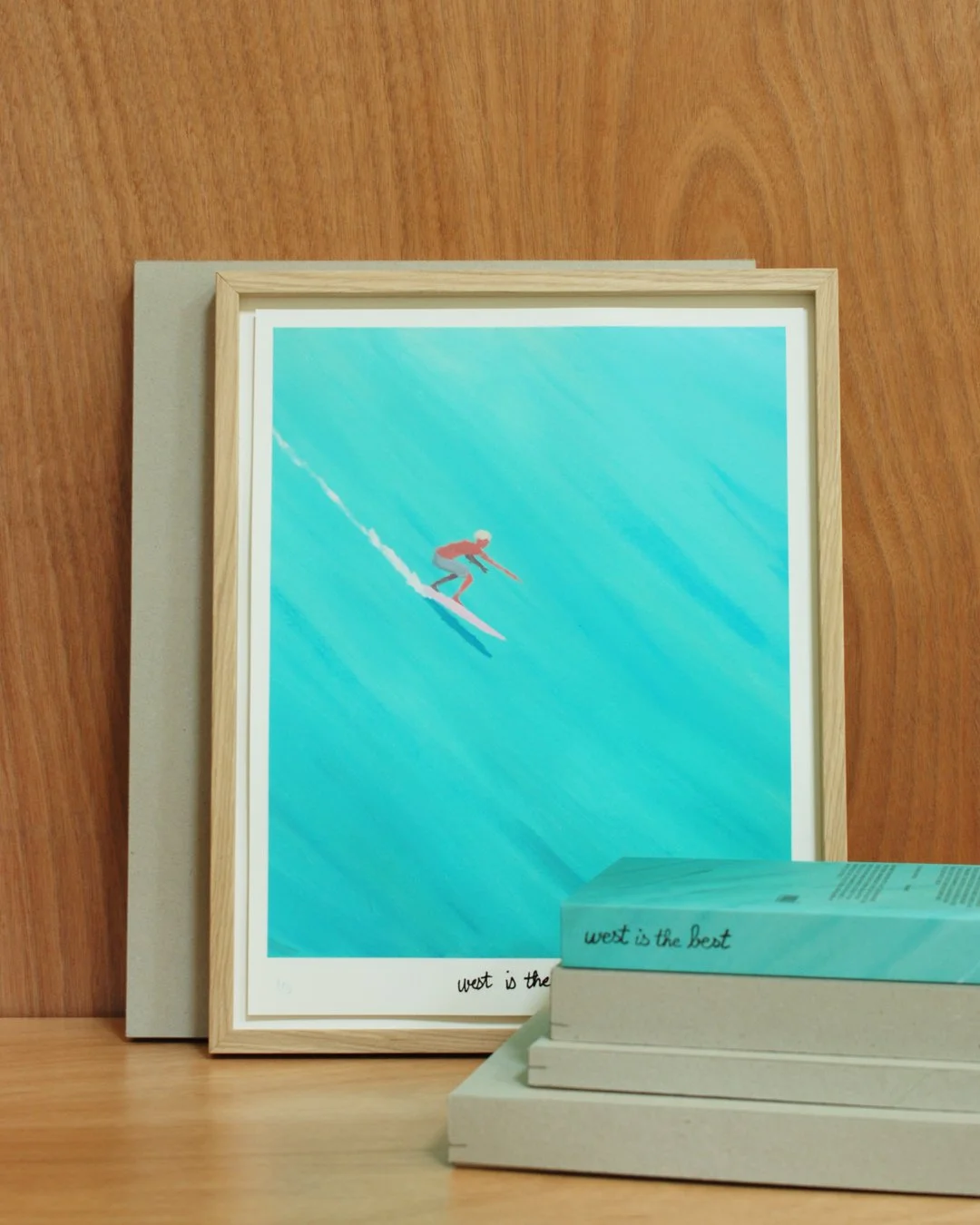 Jean Jullien WEST IS THE BEST OEUVRE EN EDITION LIMITEE 03