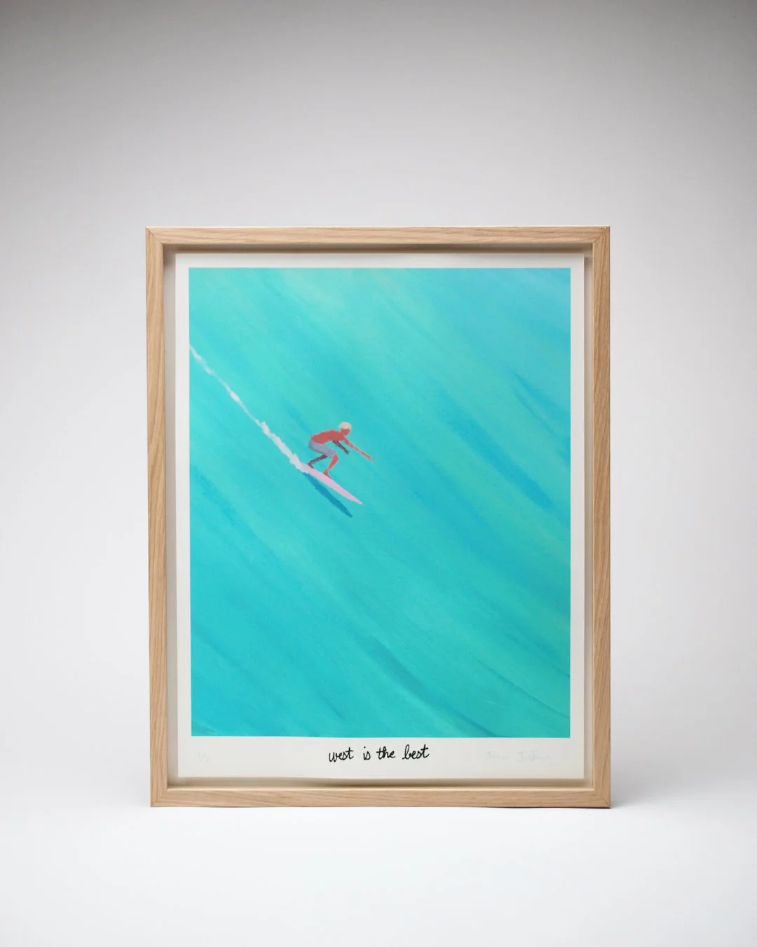 Jean Jullien WEST IS THE BEST OEUVRE EN EDITION LIMITEE 05