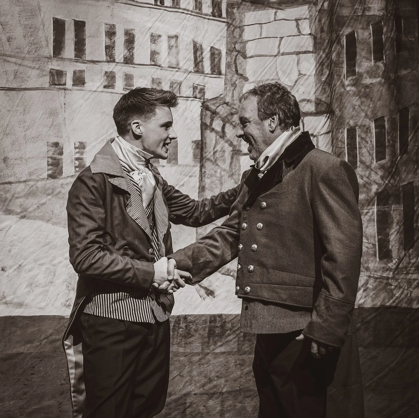 Absolutely devastated to hear of the passing of Stuart Hibbard. 

I had some amazing times working with Stu - acting opposite him in London Assurance and then being given the chance to perform in One Man, Two Guvnors, which he directed. These will fo