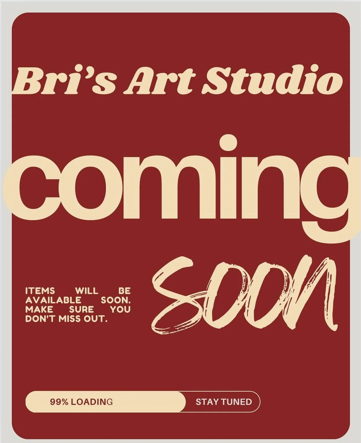 We will be launching soon!
Stay tuned! 🖌️🎨
#artist #artbusiness #stickerart