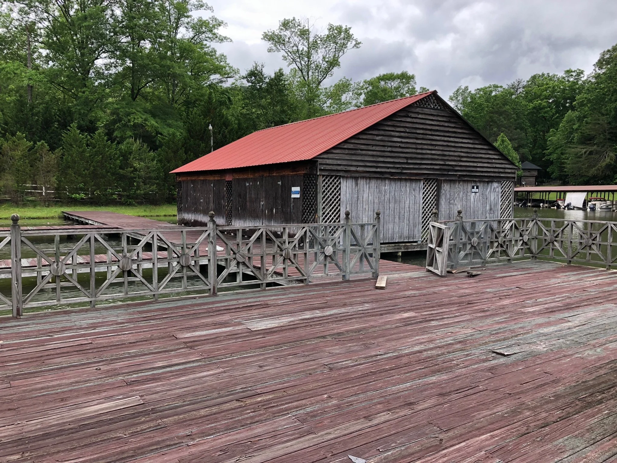 Boathouse & dock