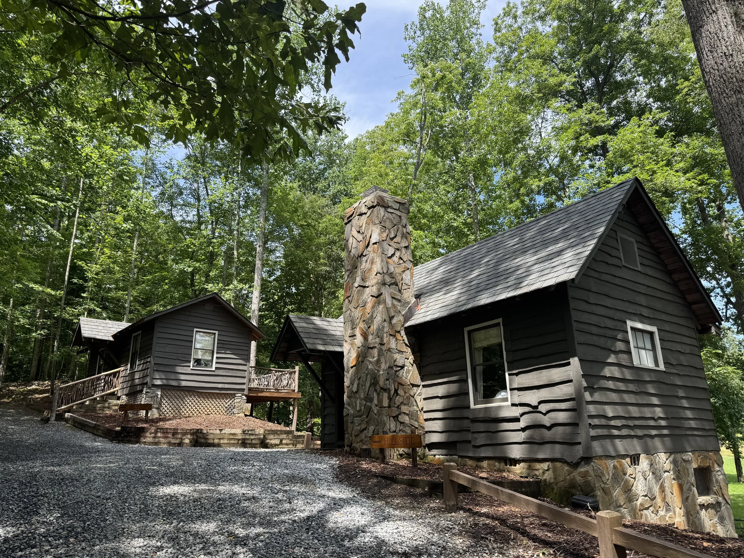 Hillside & Hilltop cabins