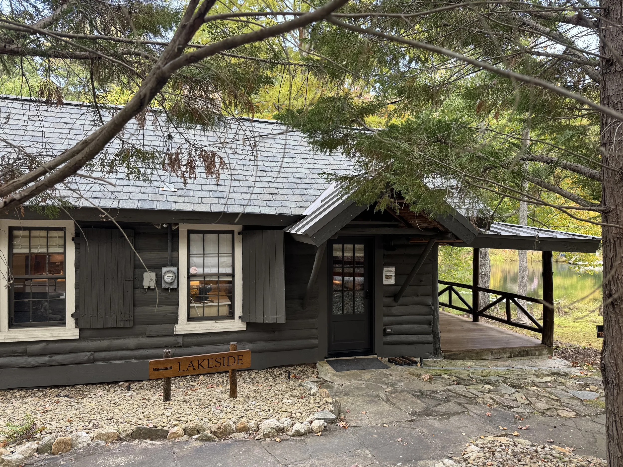 Lakeside cabin