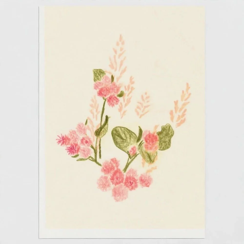 wild plant card 13 x 18 cm