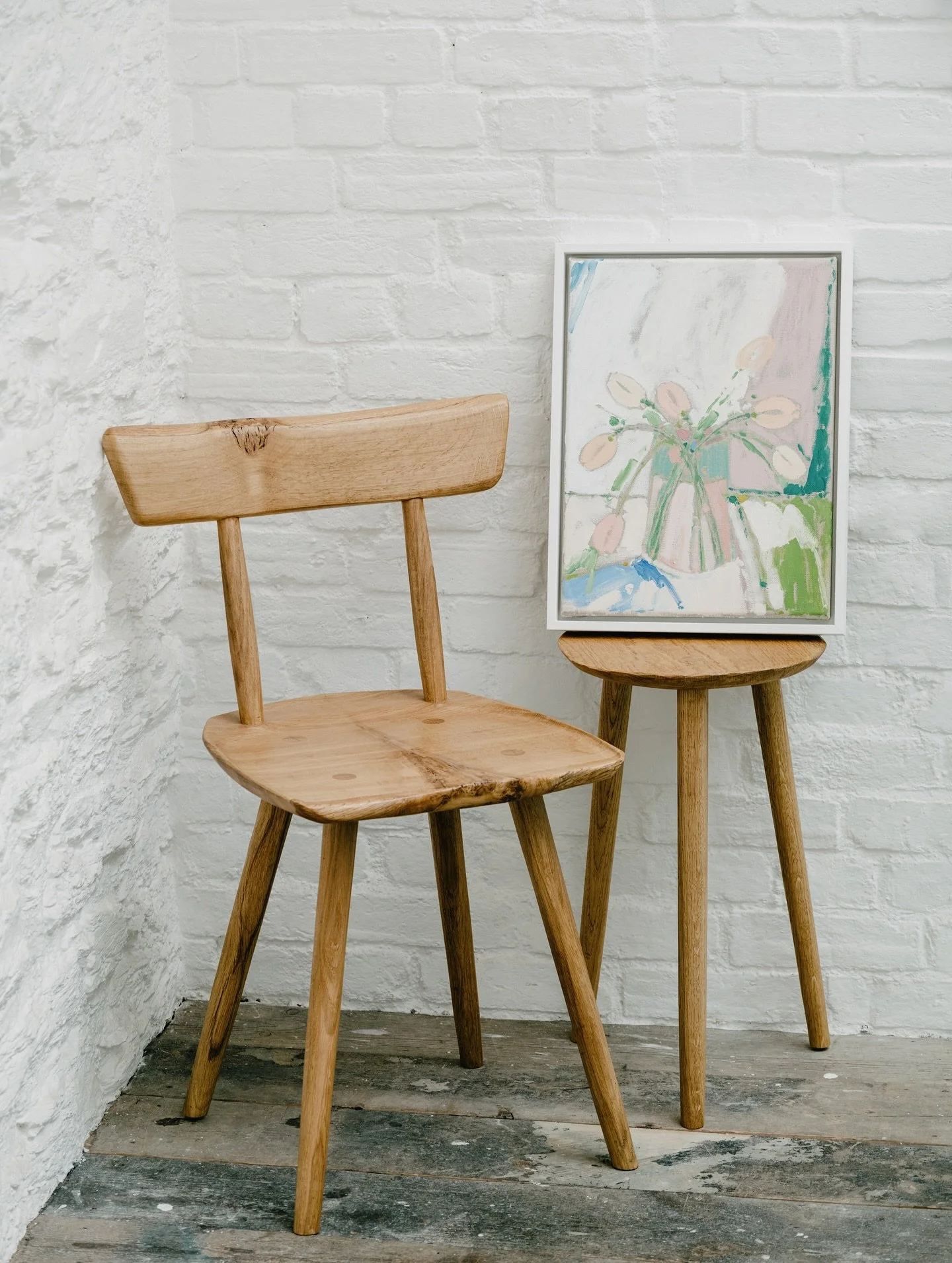 The Mawnan Chair is a favourite of mine, and the only chair offered in the Mawnan collection.

So often chairs are chosen as an afterthought, to complement or contrast with an existing table or space.

The Mawnan Chair is a quiet standalone beauty. I