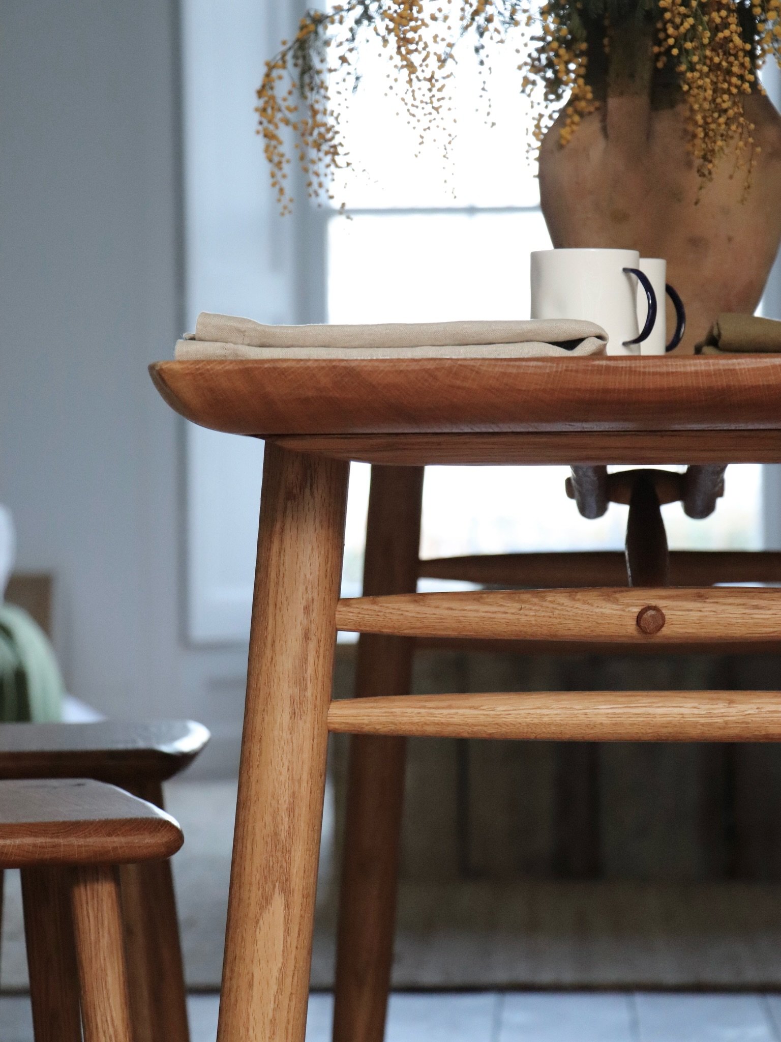 Meet the new Dining Table, the first of five design to launch on my website each Sunday of May, to celebrate the fifth anniversary of the studio!

The centrepiece of a home, whether celebrating, entertaining or having a quiet morning coffee, the Mawn
